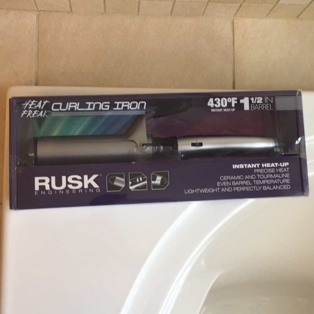 Rusk Heat Freak 1.5 inch curling iron